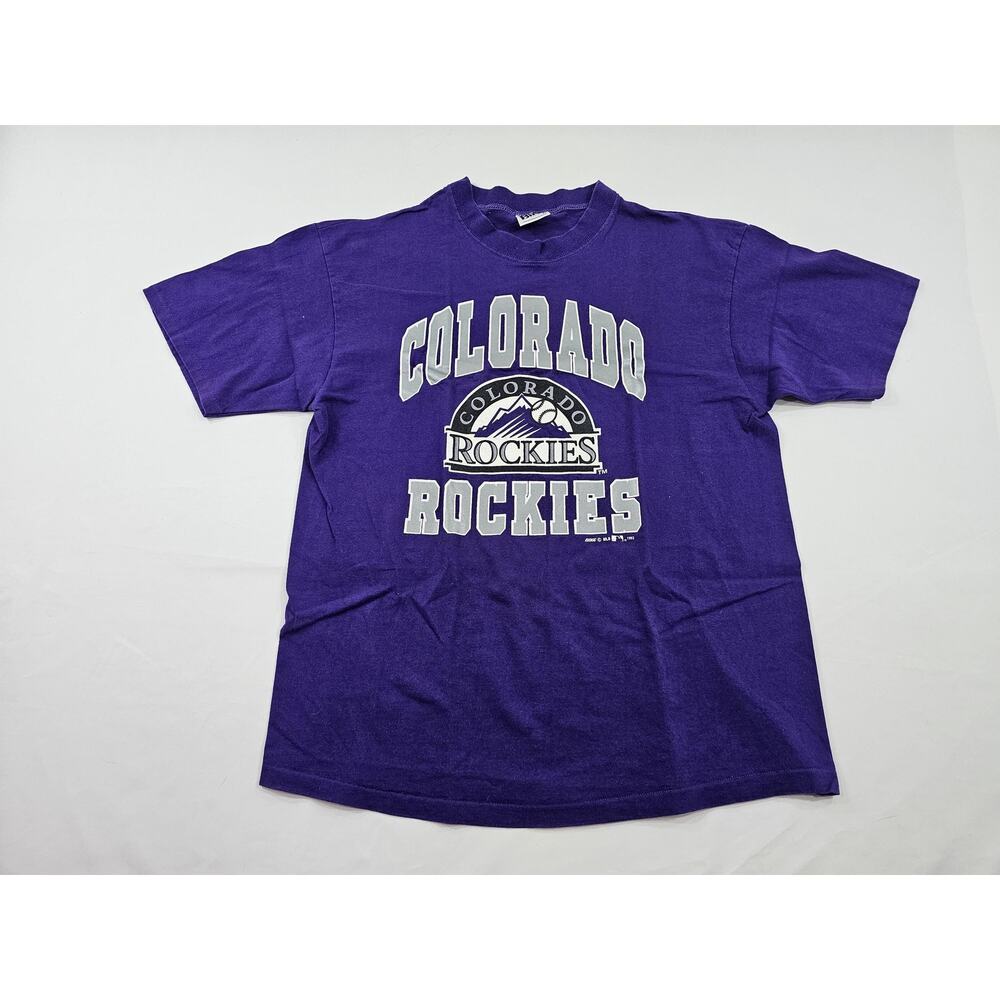 90s Colorado Rockies T-Shirt, BIKE Brand, USA Made, XL